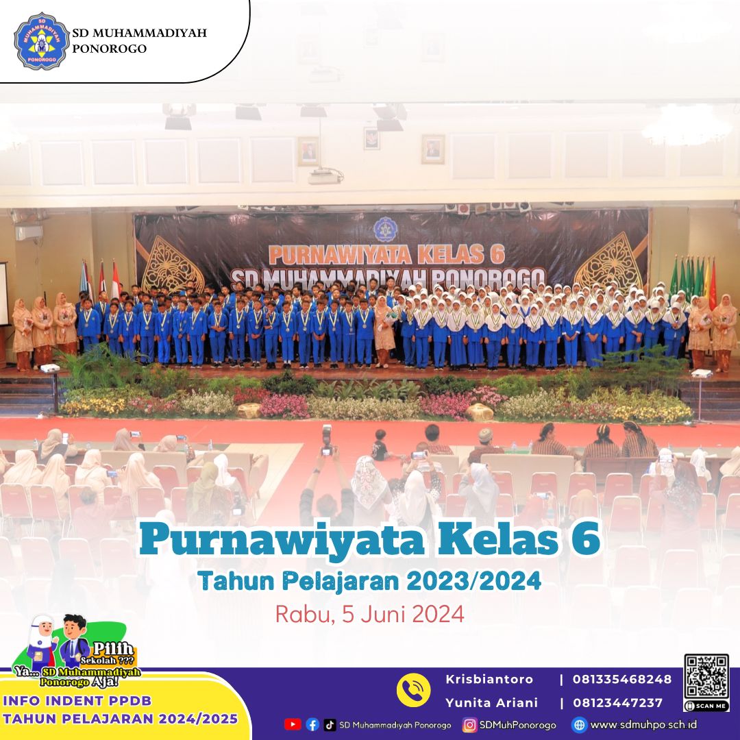 Purnawiyata SD Muhammadiyah Ponorogo